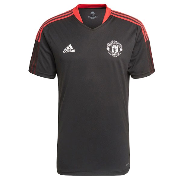 Entrenamiento Manchester United Replica Primera Ropa 2021/22 Negro